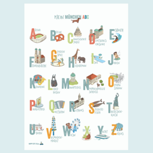 MÜNCHEN-ABC-Poster