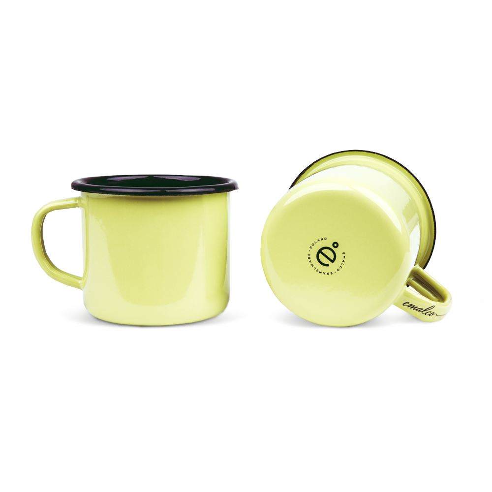 Tazza da caffè smaltata da 0,35l | Pianura B.