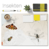Schreibtischunterlage Insekten – Nachtfalter, Käfer & Libelle