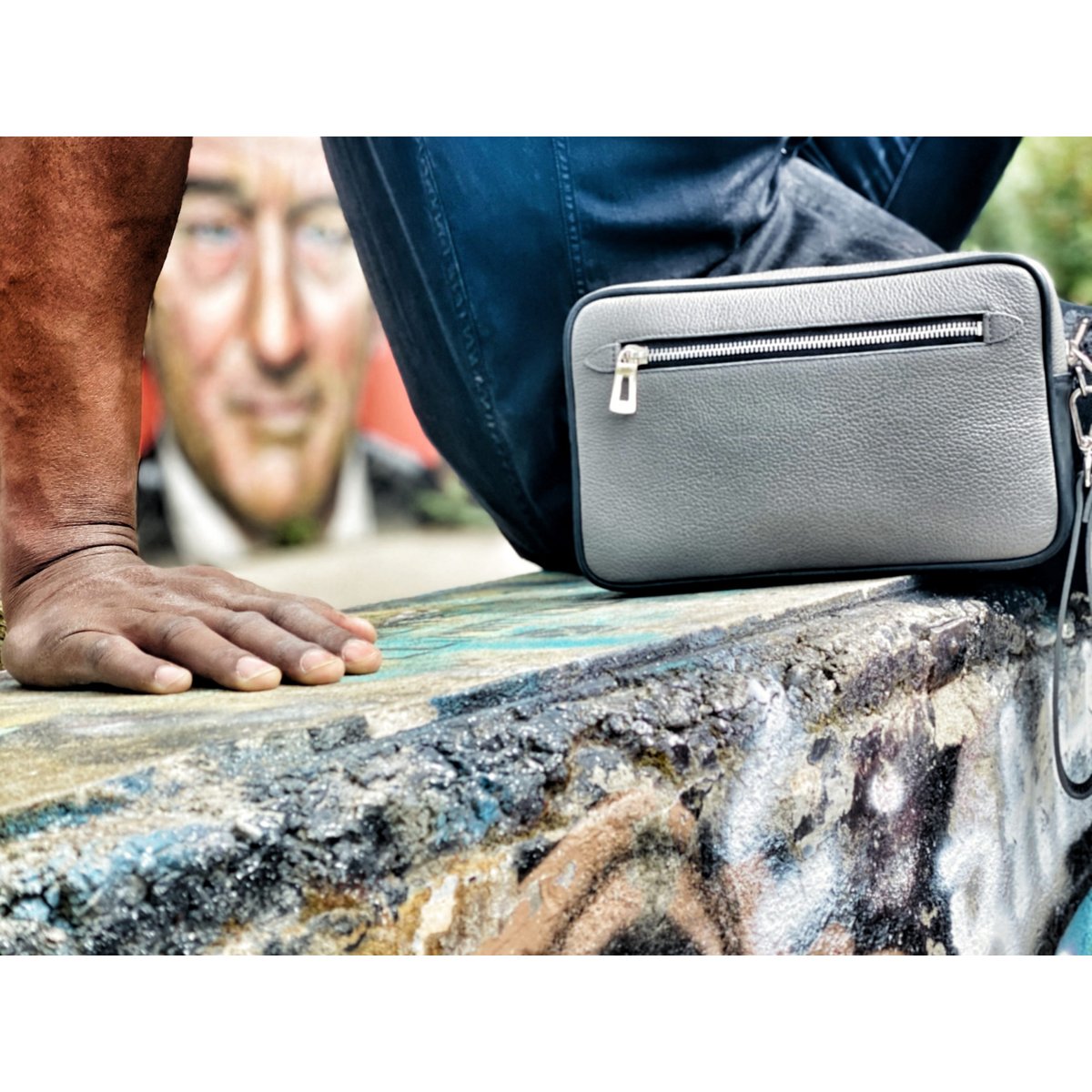 Burchell pouch - Gray