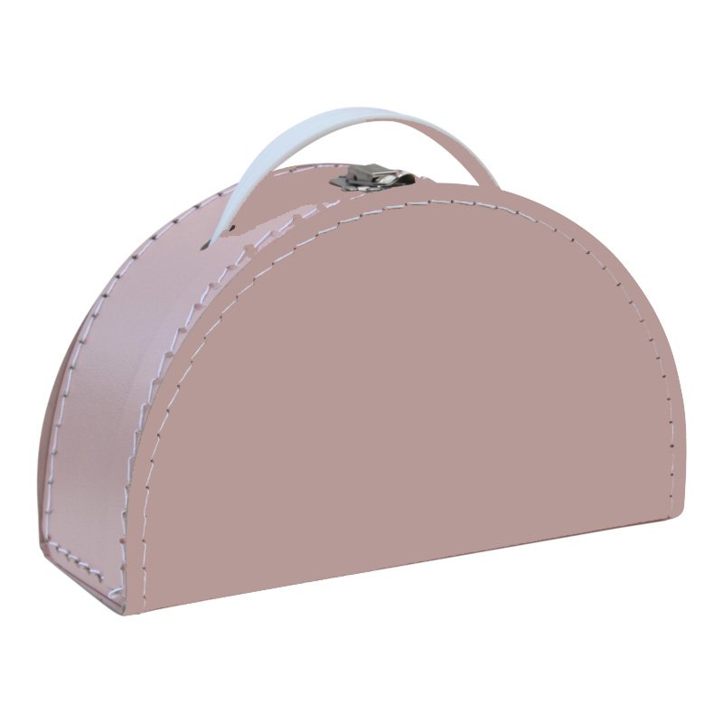 Koffer uni blush pink OK 7242