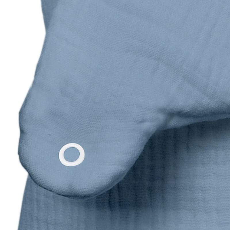 SAC DE NOUS NOUS EN MOUSSELINE BIO TOG Bleu Bébé M