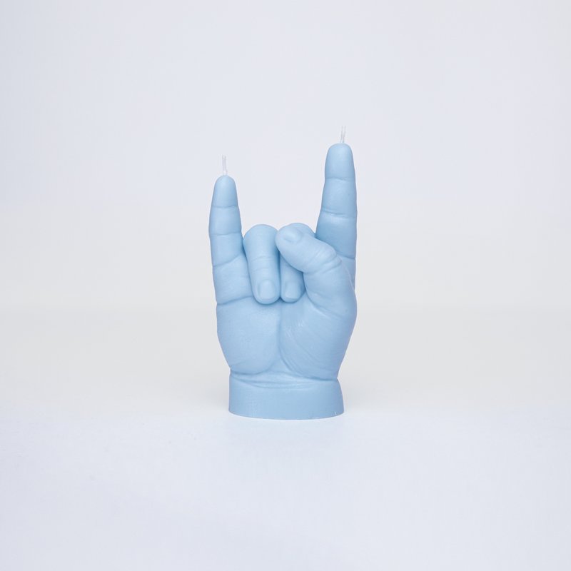 Baby YOU ROCK Candle Blue