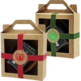 Gavesæt mini-Dudu Osun® CLASSIC 25g, lille skål af oliventræ