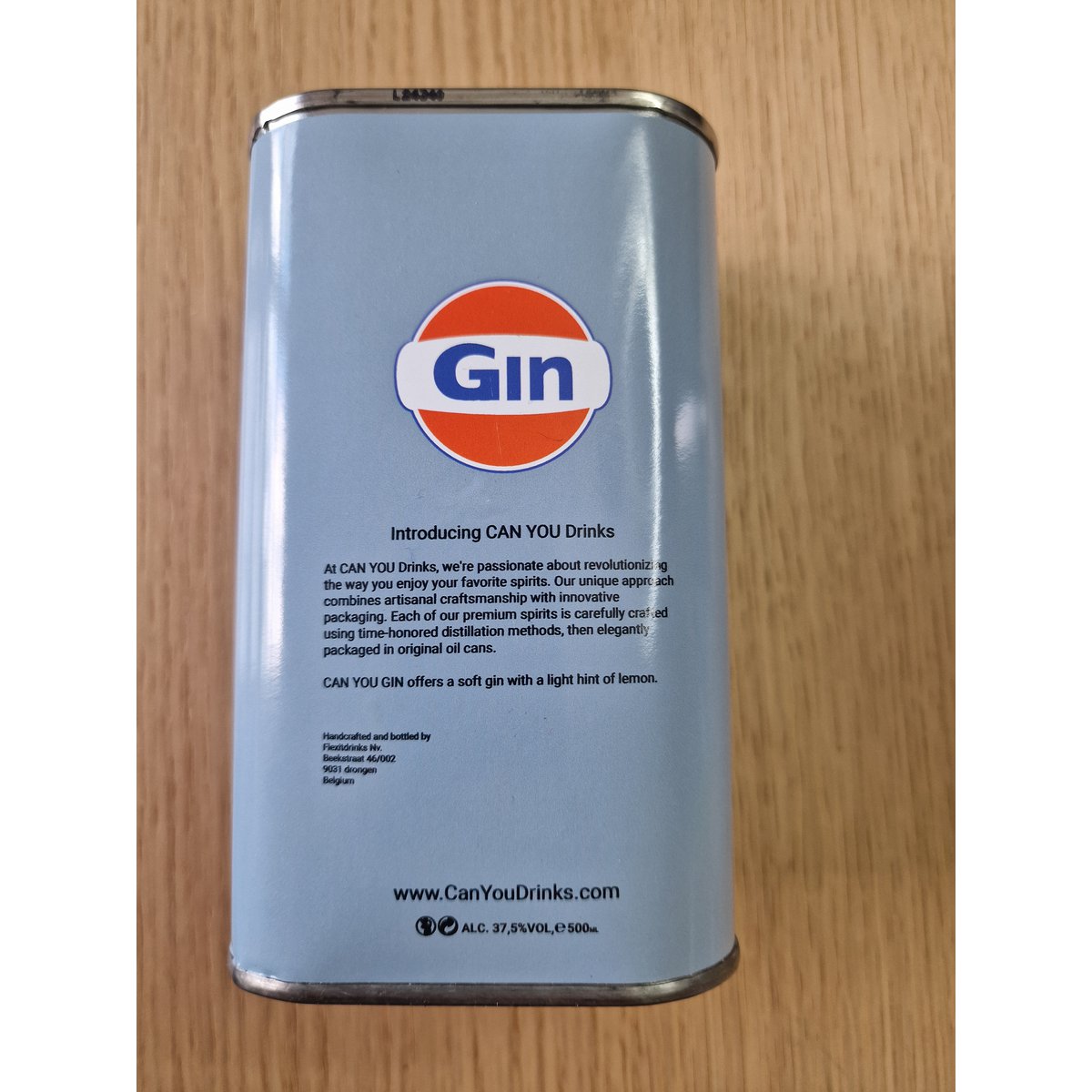 Can You GIN Bleu Orange 50cl 37,5°