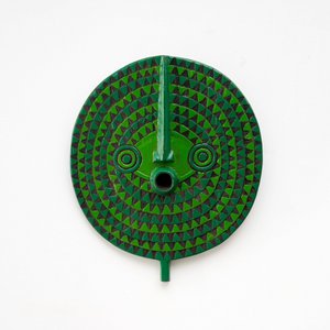 Wanddekoration "Masque solaire" Sonnenmaske aus Burkina Faso | Größe L (Ø 51-58cm) | verschiedene Farben