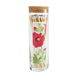 Matches in glass "Fleur de Vie"