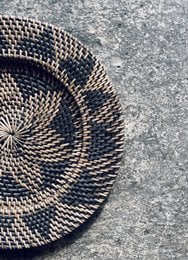Lombok Wall Decor Black - 30cm
