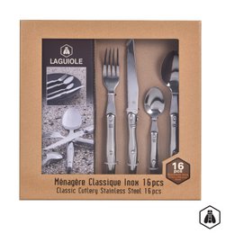 Ménagère inox 16 pièces