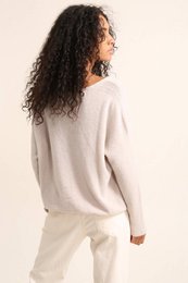 Gilet cardigan col V RÉF. 1026