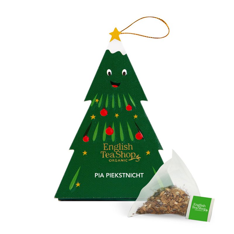 English Tea Shop - Weihnachtsbaum "Pia Piekstnicht", BIO-Tee, 1 Pyramidenbeutel