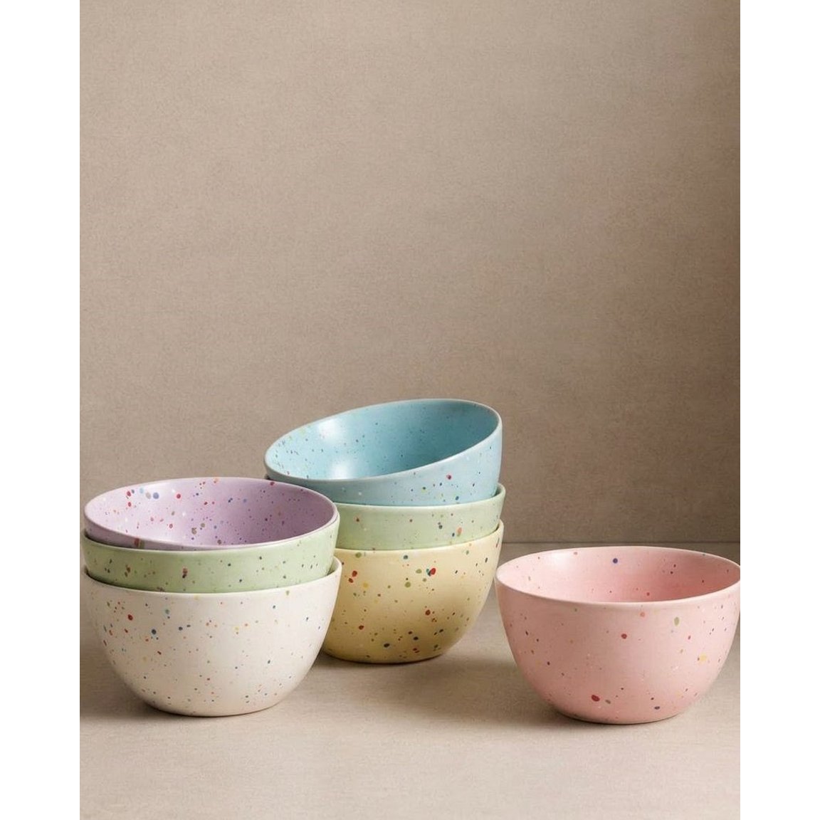 New Party Bowl 16cm - Mix 6 Pieces