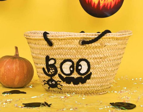 Boo! Halloween Crew Bag - Candy Basket