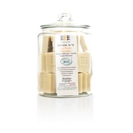 Słoik Organicznych Mydeł do Mokrych Stóp - Skóra Wrażliwa - 30 x 100g