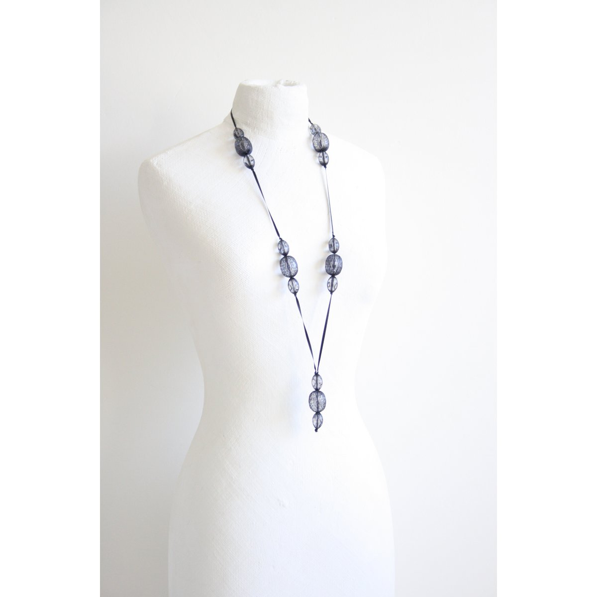Halsketting Medium - blauw