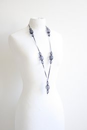 Halsketting Medium - blauw