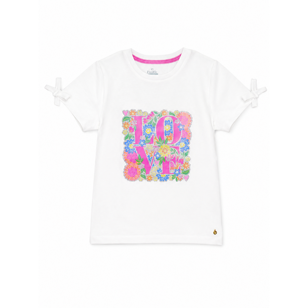 T-shirt da bambina con stampa LOVE "Biancaneve"