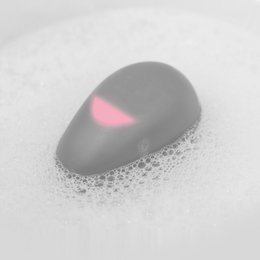 Bath thermometer pebble