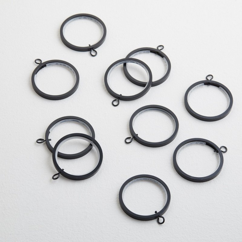 Anneau ALMA noir mat