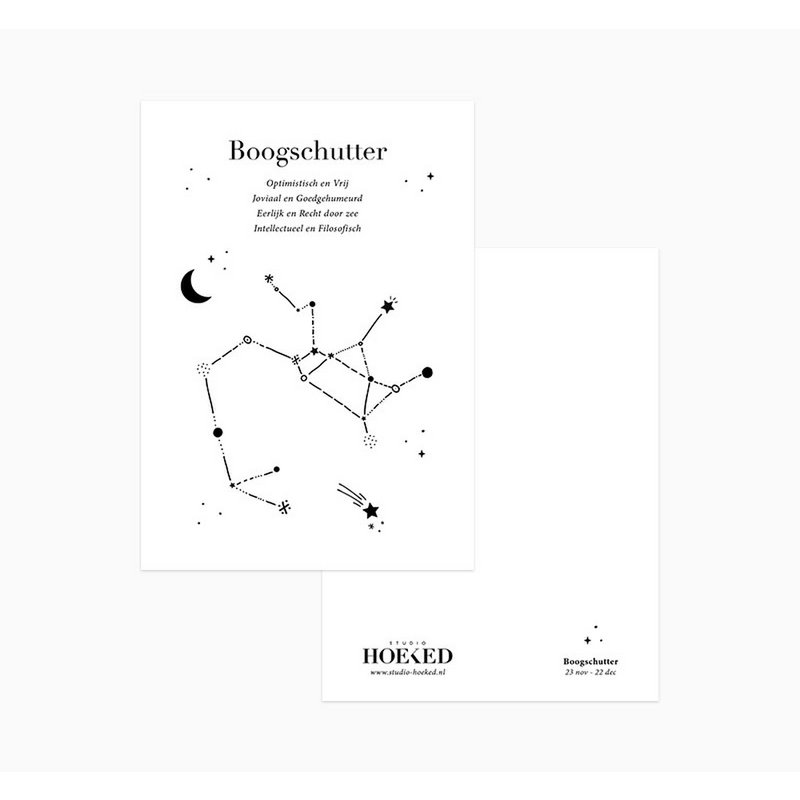 Postkarte | Sternzeichen | Bogenschütze