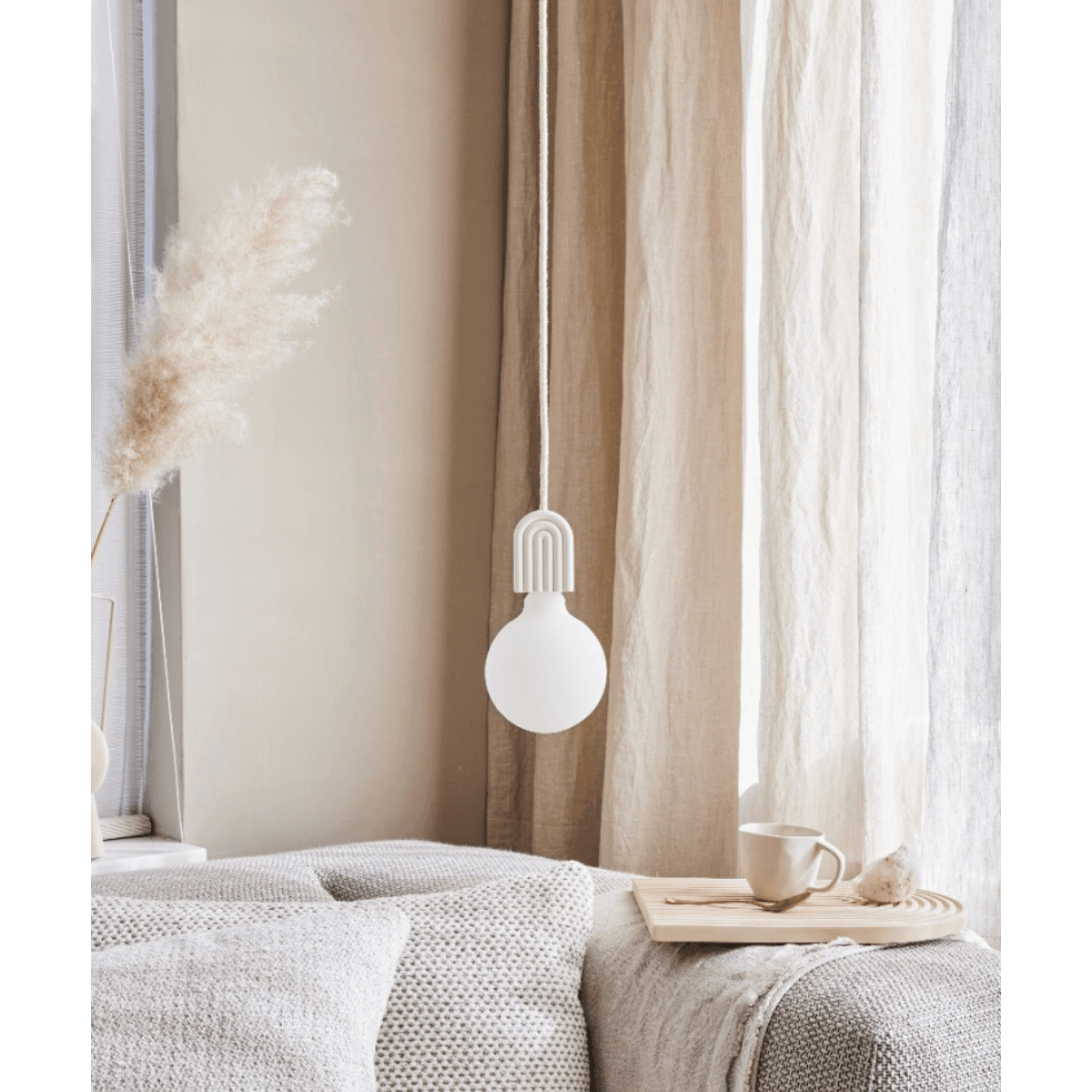 Lampa wisząca Rainbow Biała