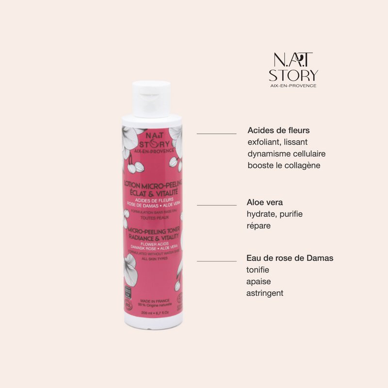 LOCIÓN MICRO-PEELING LUMINOSIDAD Y VITALIDAD 200ML