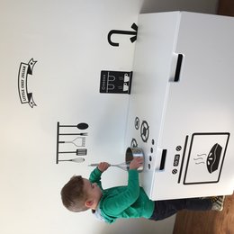Stick & Cook (køkkenklistermærker) grundsæt