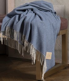 Pledas KASHWOOL Blauwe Hemel 130x180cm