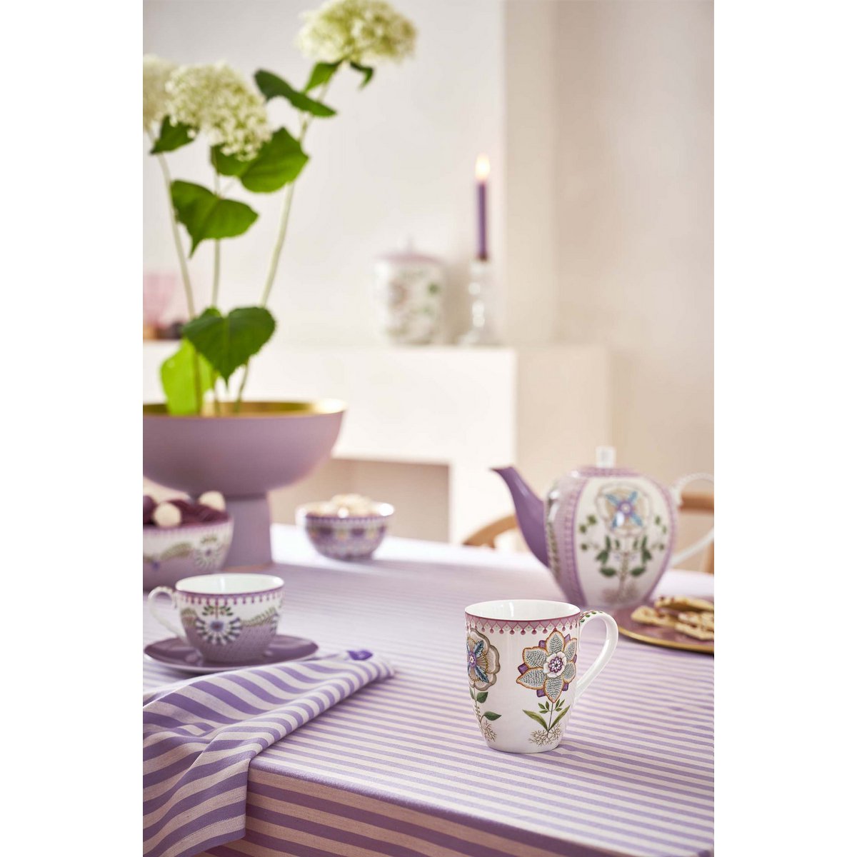 Mug Large Lily&Lotus Off White 350ml