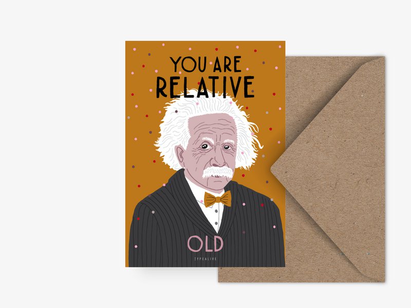 Postkarte / Relative Old