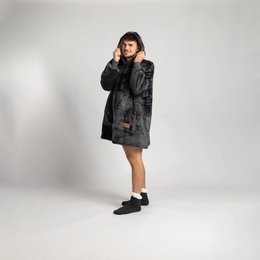Vitapur - Manta sudadera + calcetines - Gris