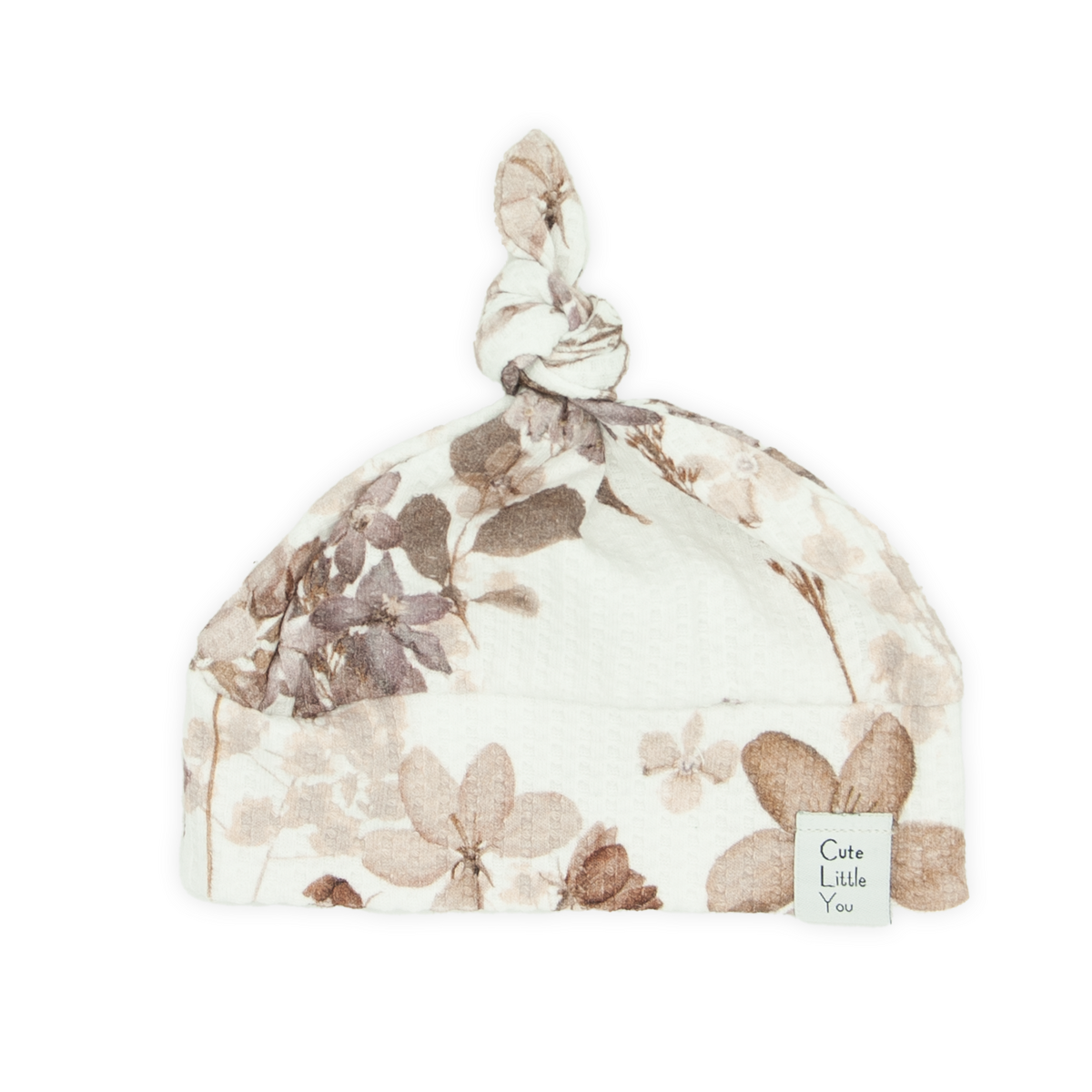 Beanie | Waffle | Flowers | Caramel
