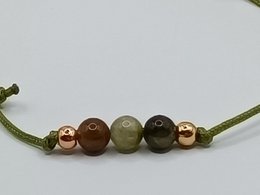 Turmalin ædelsten armbånd