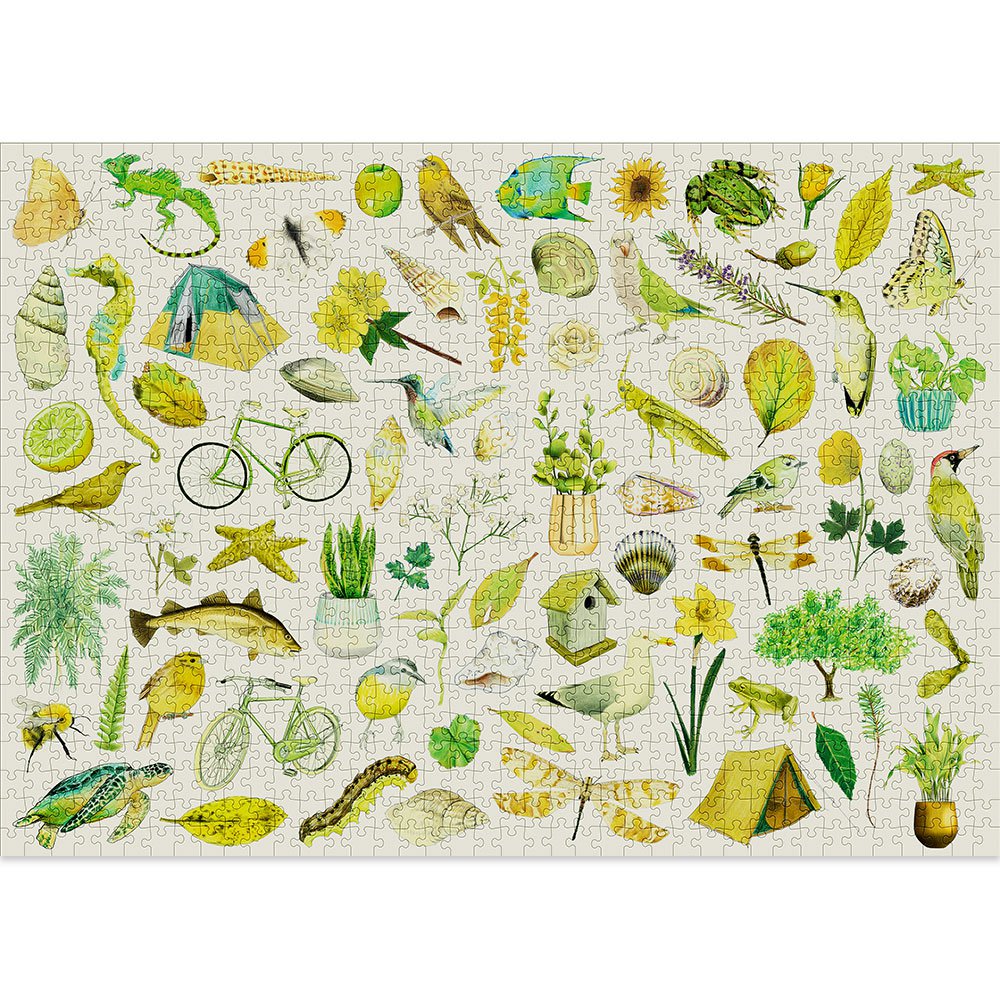 Groene Legpuzzel (1000 stukjes)