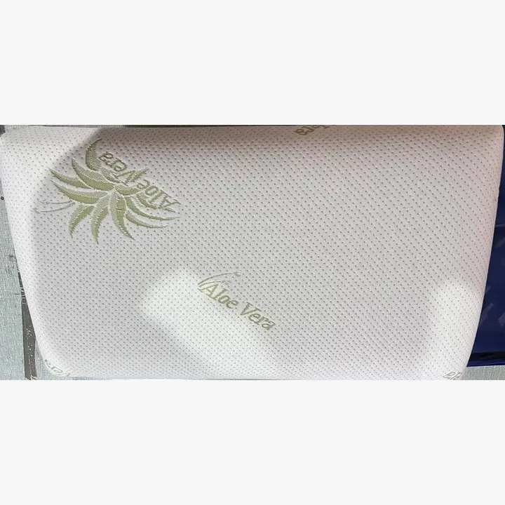 Poduszka do spania z pianki Memory Relaks/Aloes