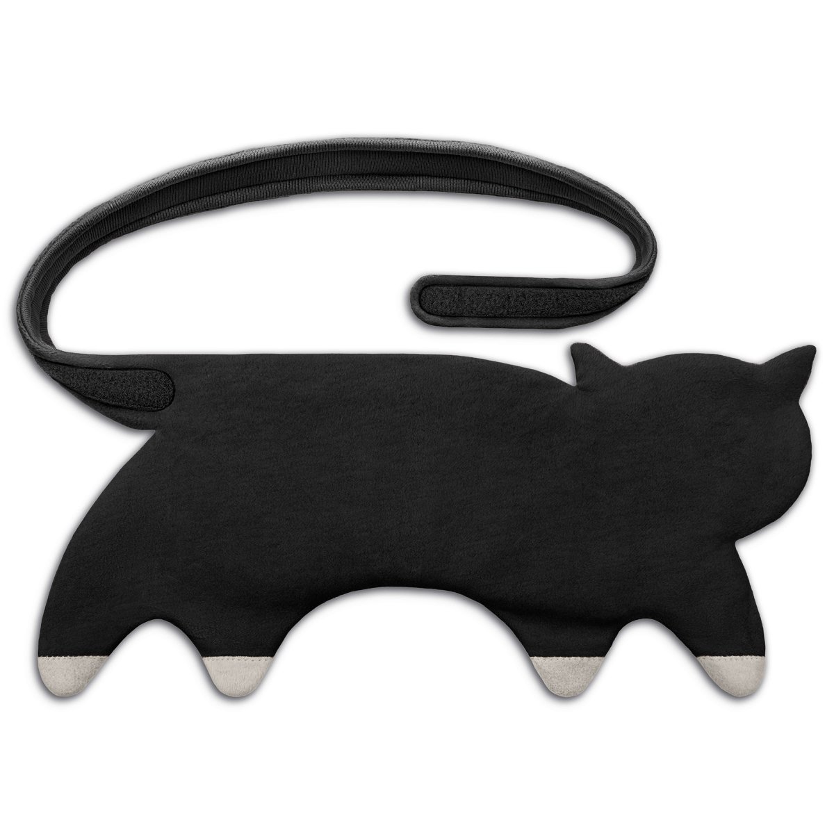 Bio-Körnerkissen, mikrowellengeeignet und aus 100% Naturmaterialien, Wärmekissen für Bauch & Rücken, Katze Coco