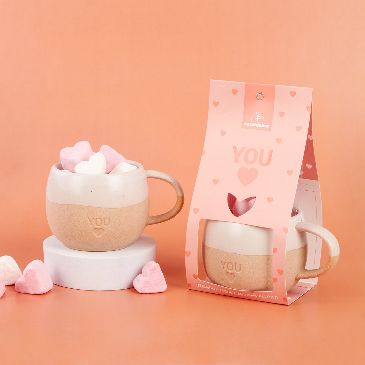 Set regalo Marshmallow e tazza