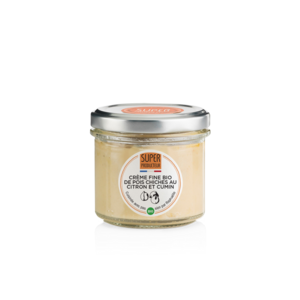 Bio feine Kichererbsencreme mit Zitrone und Kreuzkümmel - 100g
