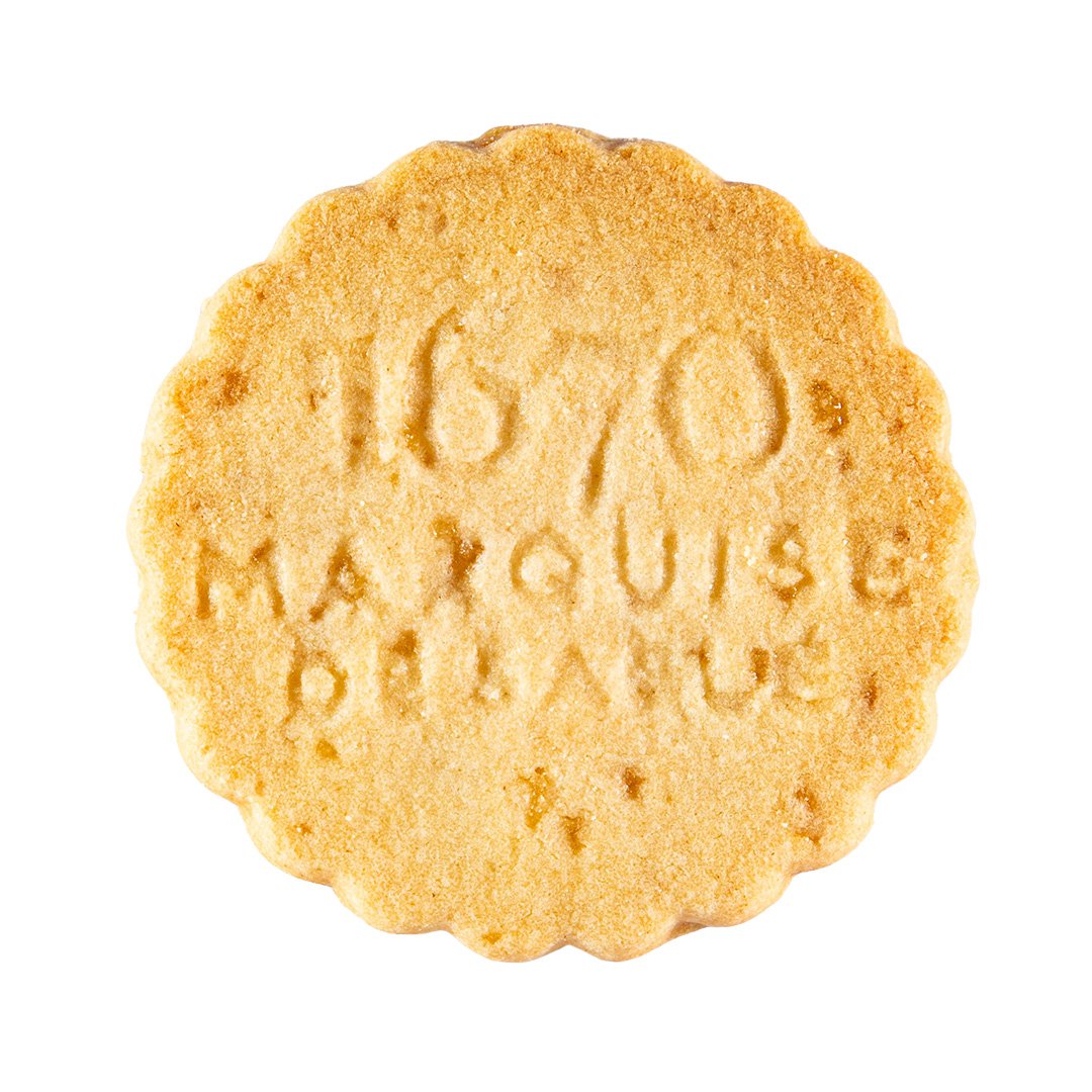 Lemon chip shortbread cookies - 100g cardboard box - End of school year gift