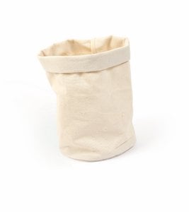 POUCH BAG IN COTTON Ø125x220mm