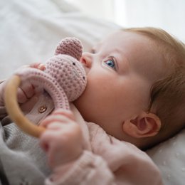 Bunt -teether - jasnoszary