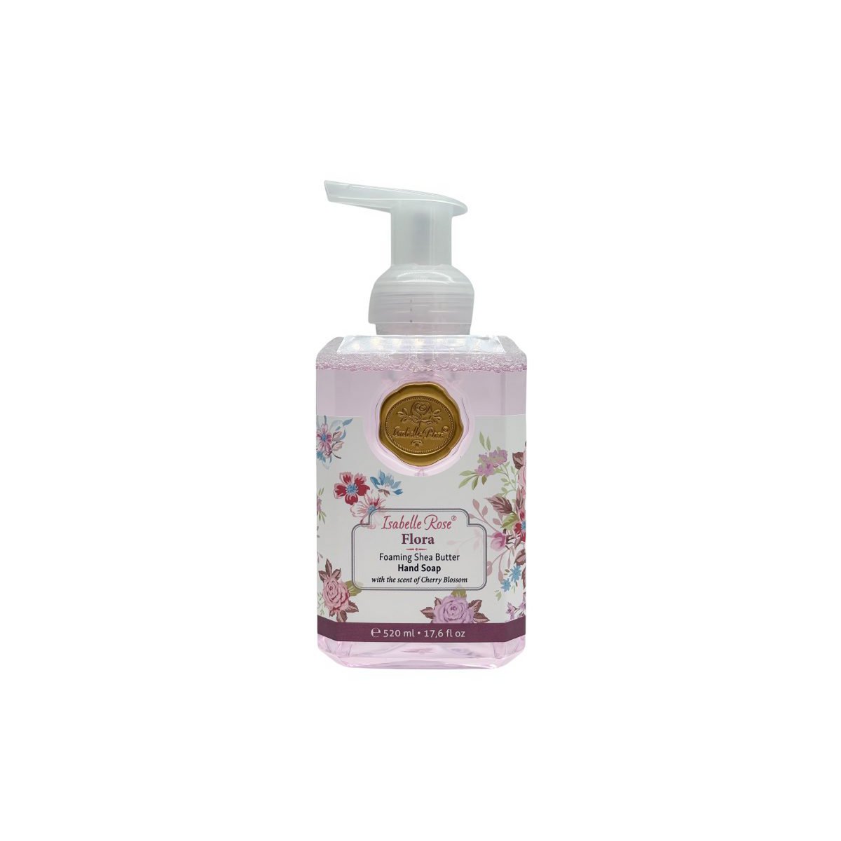 Schäumende Sheabutterseife Flora 520 ml Isabelle Rose