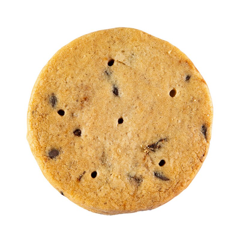 Bio- und vegane Chocolate-Chip-Bananen-Shortbread-Kekse – 110-g-Karton