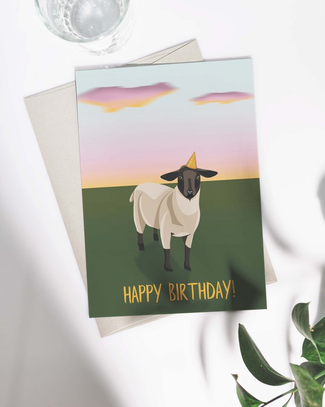 Geburtstag Schaf