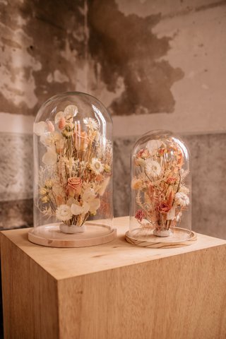 Glass dome 25cm, various color options