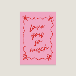 Postkarte 'ti amo'