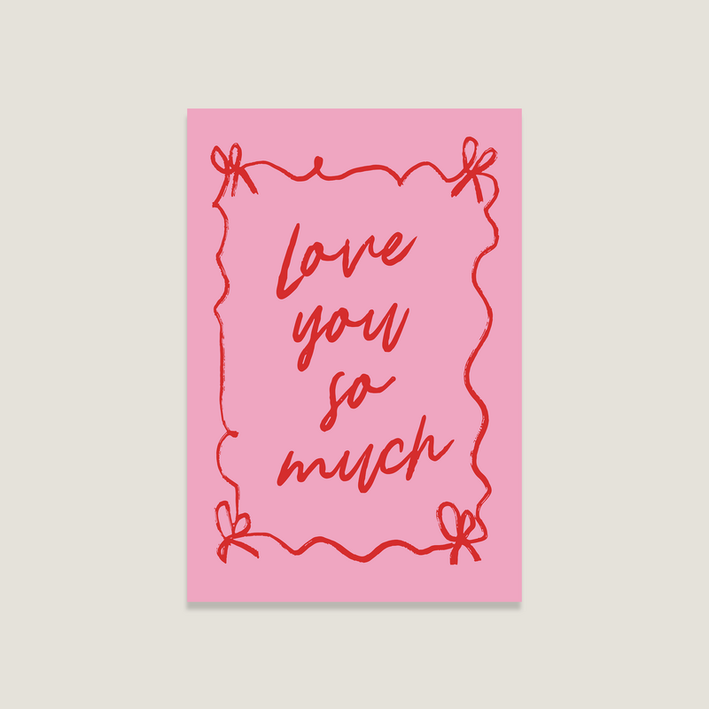 Postcards 'Love you'