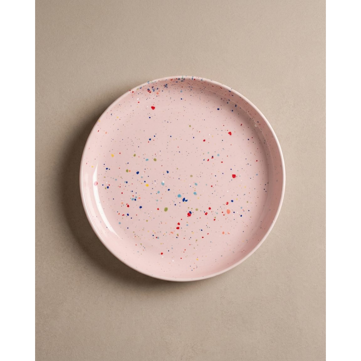 New Party Low Pasta Plate 23cm - Mix 6 Pieces