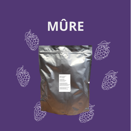 Biologische gelyofiliseerde biologische bramen - 1 kg
