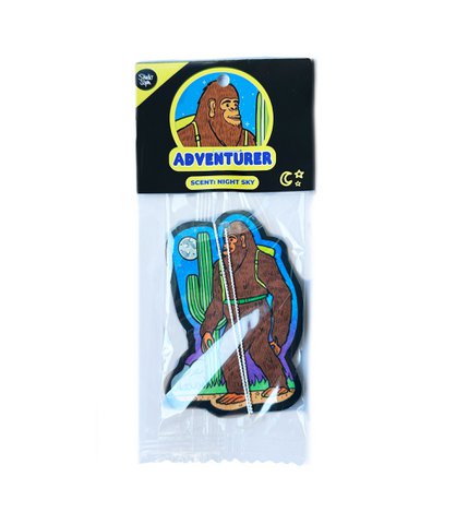 Adventurer Bigfoot Car Air Freshener 